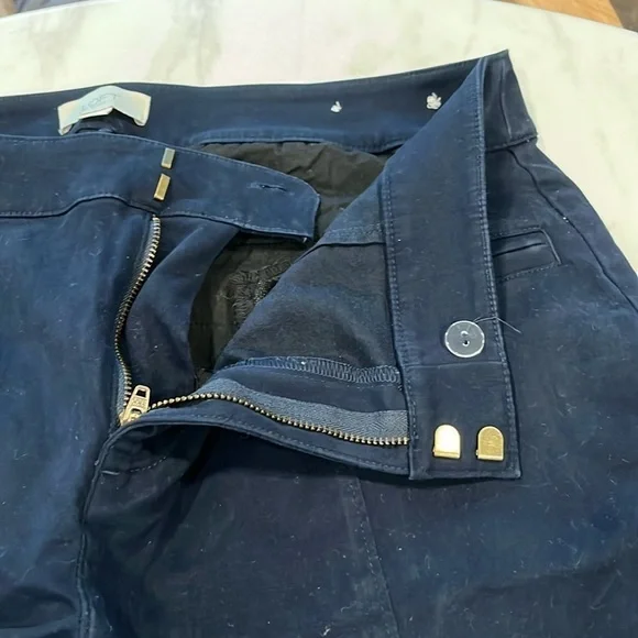 Loft Outlet Velvet Zip Pocket Pants - Picture 3 of 6